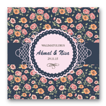 Kad Kahwin Vintage 8