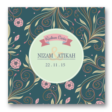 Kad Kahwin Vintage 9